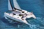 Yachtcharter Bahia 46 Luftansicht 4 Kab 4 WC