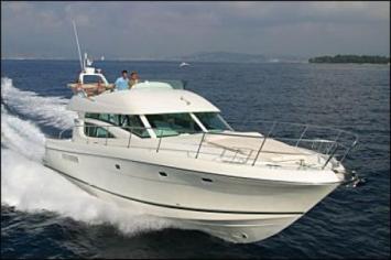 Prestige 46 fly Auenansicht