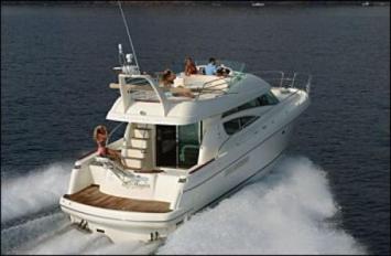 Prestige 46 fly Auenansicht