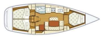 Grand Soleil 37 (3Cab)-Grundriss Grundriss