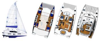 Leopard 58 Grundriss