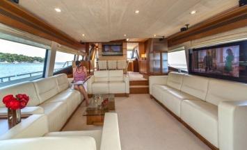 Ferretti 780 HT Innenansicht