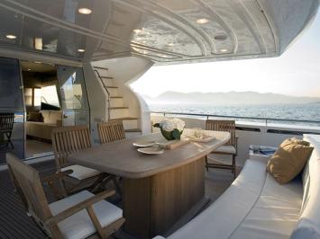 Ferretti 780 HT Auenansicht