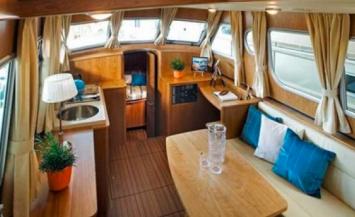 Linssen 34.9 AC Innenansicht