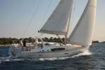 Yachtcharter Oceanis 50 (5Cab:3WC) Heck:Seite