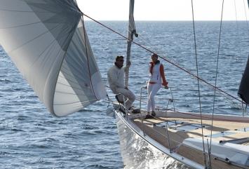 Hanse 575 Auenansicht