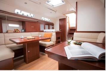 Hanse 400e Innenansicht