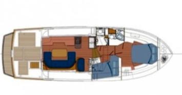 Swift Trawler 42 Grundriss
