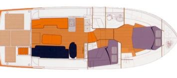 Swift Trawler 42 Grundriss