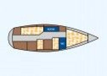 Sunbeam 26.2 Grundriss