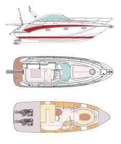 Pearlsea 33 Open Grundriss