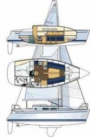 Delphia 29 Grundriss