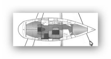Bavaria 38 Holiday Grundriss