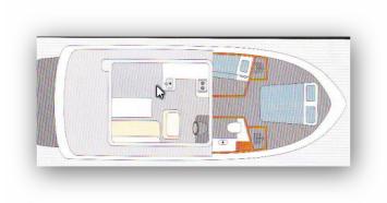 Swift Trawler 34 Grundriss