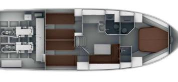 Bavaria Sport 43 HT Grundriss