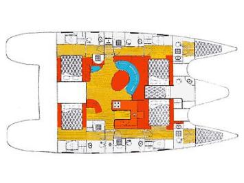 Privilege 585 Grundriss
