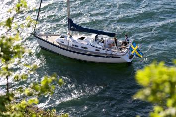 Hallberg Rassy 342 Auenansicht