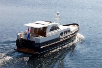 Linssen Grand Sturdy 500 AC Wheelhouse Auenansicht