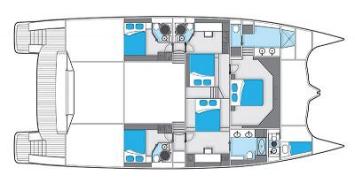 Sunreef 70 Power Grundriss