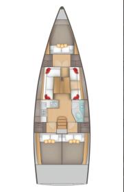 Salona 380 Grundriss