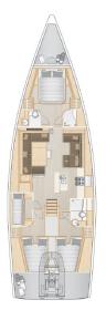 Hanse 588 Grundriss