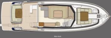 Azimut Magellano 53 Grundriss