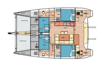 Island Spirit 38 Grundriss