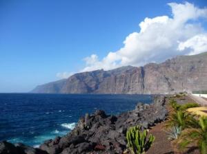 Bootscharter Kanaren: Steilküste Los Gigantes auf Teneriffa