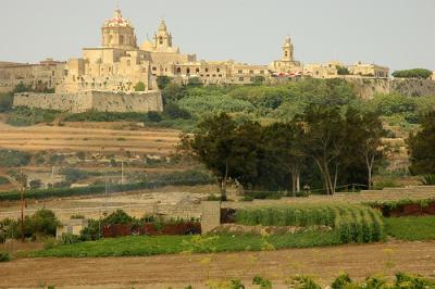 Charter Malta: Mdina mit seiner berühmten Kathedrale im Landesinneren