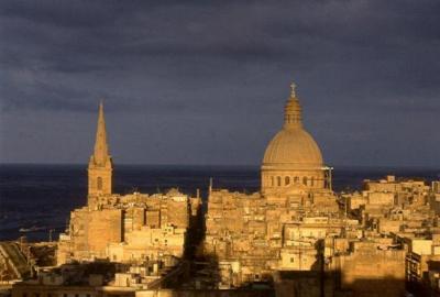 Yachtcharter Malta: Valletta in der Abendsonne